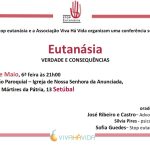 Eutanásia: Associação VivaháVida e STOP Eutanásia promovem conferência em Setúbal
