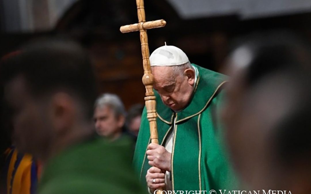 A Palavra do Papa: construtores de comunhão, a Palavra que suscita a missão, a doença do coração e a sabedoria das máquinas