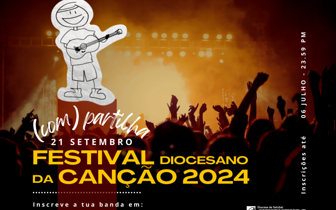 Juventude: Inscrições abertas para o Festival Diocesano da Canção Mensagem 2024