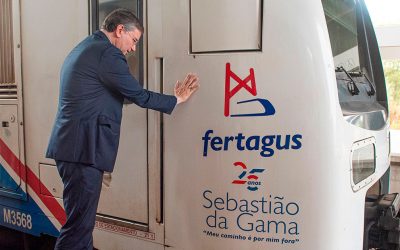 Benção da carruagem Fertagus Sebastião da Gama