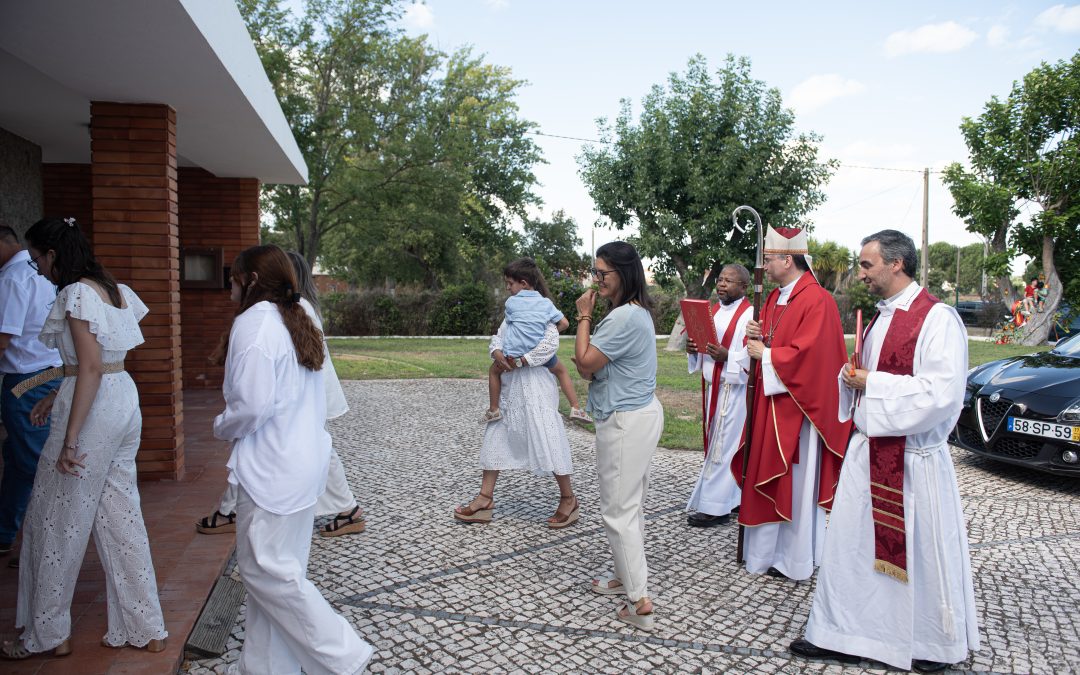 Crismas na paróquia de Pegões Cruzamento