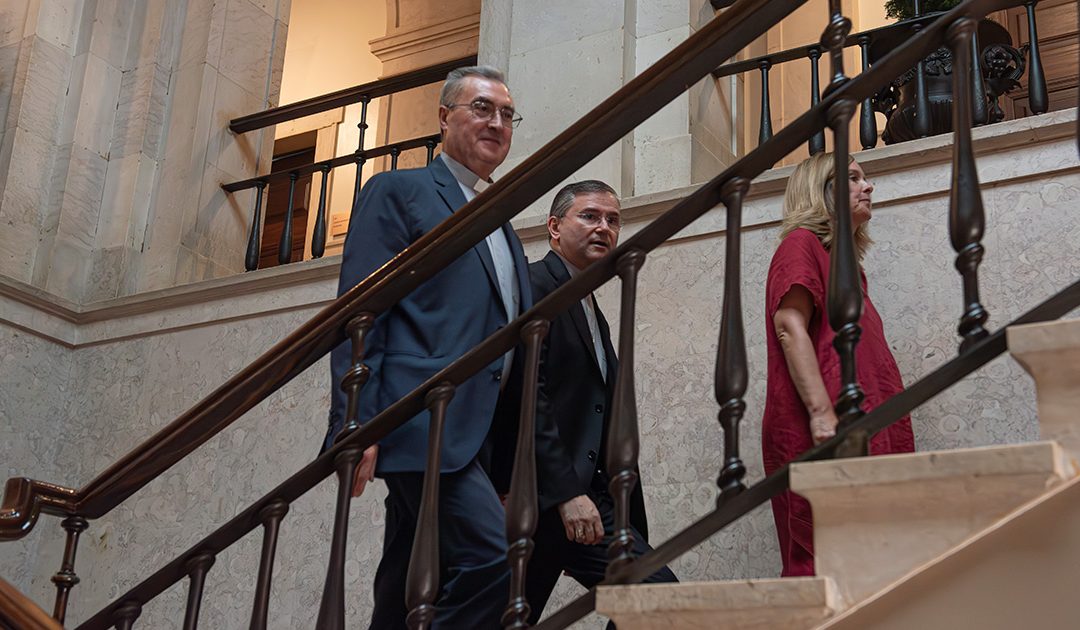 Visita dos vigários da diocese do Porto