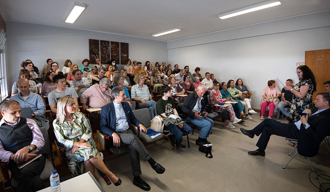 Tertúlia no Agrupamento de Escolas Augusto Cabrita