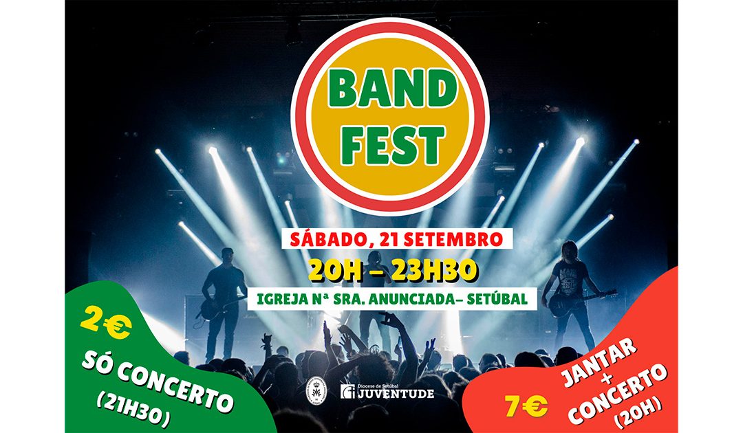 «Band Fest» vai escolher banda representante da Diocese no Festival Nacional da Canção Mensagem