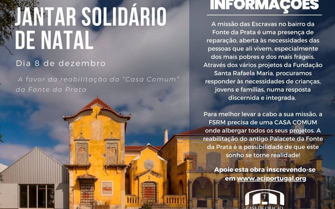 Jantar Solidário da Fundação Santa Rafaela Maria