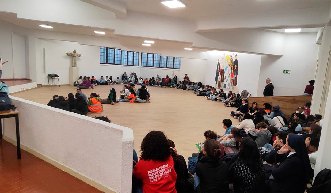 Jovens Sadinos Peregrinos da Esperança celebraram Dia Mundial da Juventude com o Jubileu do Jovens no horizonte