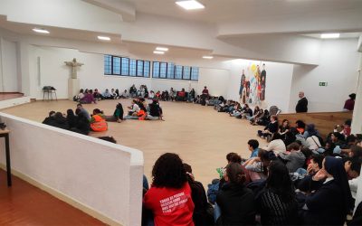 Jovens Sadinos Peregrinos da Esperança celebraram Dia Mundial da Juventude com o Jubileu do Jovens no horizonte