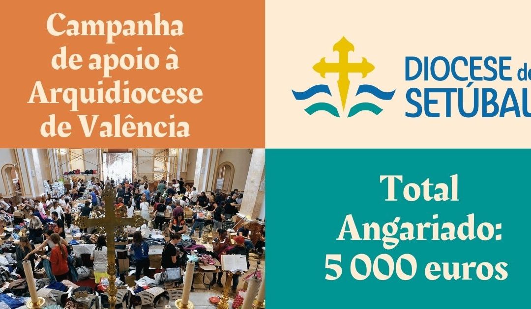 Campanha de Angariação de Fundos de Emergência para a Arquidiocese de Valência angaria um total de 5.000€