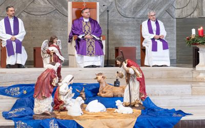 Missa na paróquia de Almada