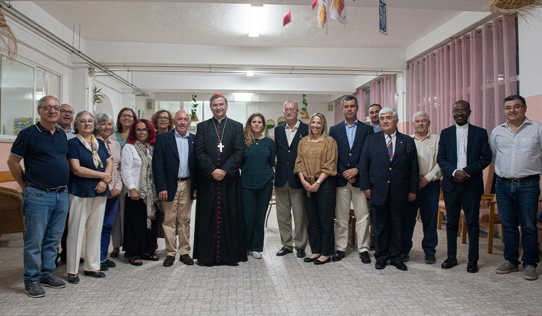 Visita aos corpos sociais da Santa Casa da Misericórdia de Almada