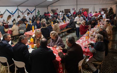 Jantar de Natal dos sem abrigo Cáritas 2024