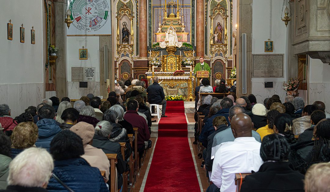 Eucaristia em Nossa Senhora do Monte Sião