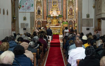 Eucaristia em Nossa Senhora do Monte Sião