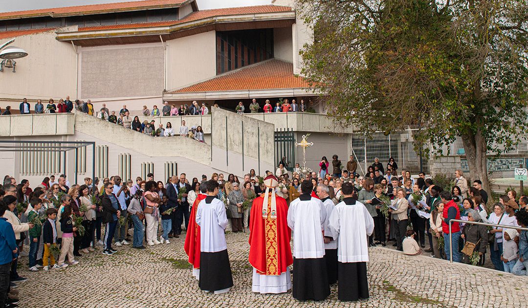 Cardeal D. Américo Aguiar exalta Maria como “Mãe da Esperança” na celebração do Domingo de Ramos