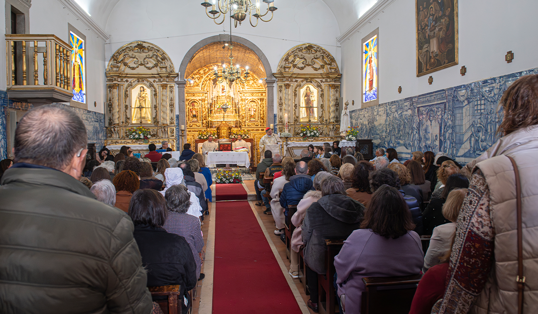 Missa de Páscoa no Samouco