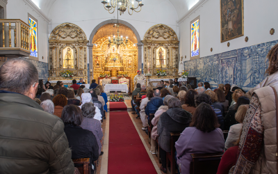 Missa de Páscoa no Samouco