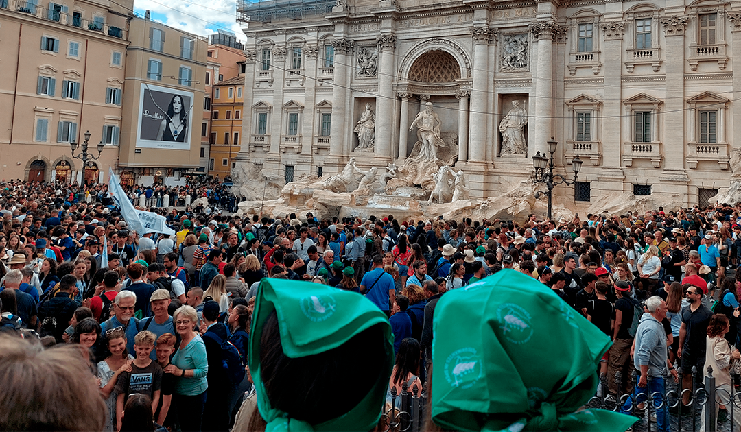 Jovens Sadinos participaram no Jubileu dos Adolescentes em Roma e despediram-se emotivamente do Papa Francisco