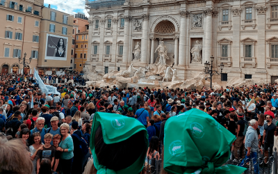 Jovens Sadinos participaram no Jubileu dos Adolescentes em Roma e despediram-se emotivamente do Papa Francisco