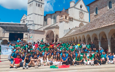 Jovens de Setúbal peregrinaram até Assis antes do Jubileu dos Jovens em Roma