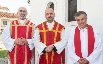 Tomada de Posse do Pe. António Estevão na Quinta do Conde