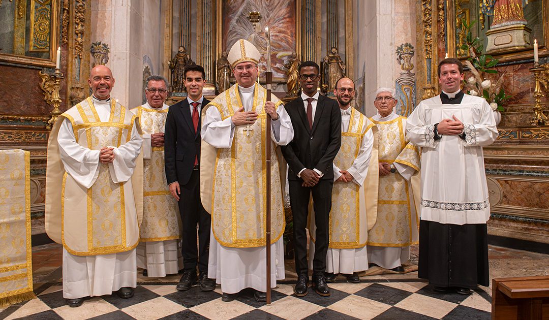 Admissão às Ordens Sacras do Alexandre e do Miguel
