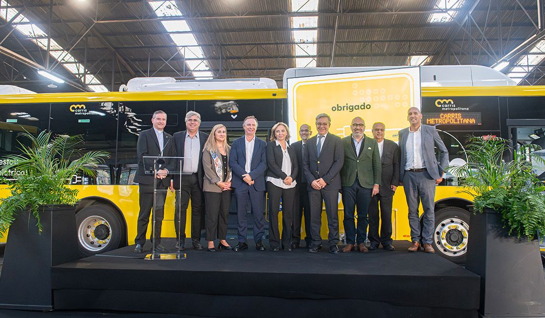 Apresentação frota de viaturas elétricas Carris Metropolitana