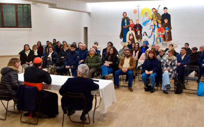 Visita pastoral: um dia de escuta e proximidade em São Tiago de Almada