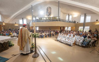 Cardeal D. Américo Aguiar inicia visita pastoral à Cova da Piedade com apelo à paz nas palavras e ao testemunho vivo da fé