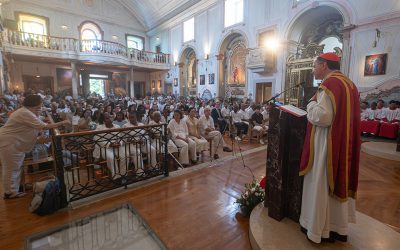 Cardeal D. Américo Aguiar desafia comunidade a ser «sinal vivo de Cristo vivo» no encerramento da Visita Pastoral ao Monte da Caparica